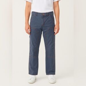 BDG Urban Outfitters Carpenter Workwear Pants Size 31 Blue Straight Leg Utility